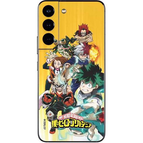 My Hero Academia Deku Squad Season 5 Galaxy S22 Skin